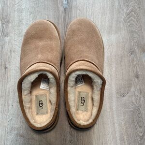 UGG Women's Tan Suede Slippers